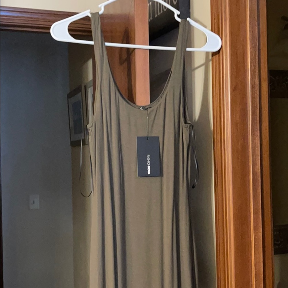 Brand new olive fashion nova dress